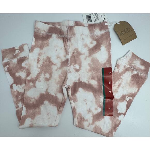 Grayson Collective Kids Tie-Dye Ribbed Leggings - Size 4T - NEW with Tags - Picture 9 of 9